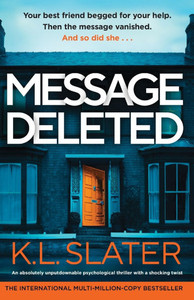 Message Deleted: An absolutely unputdownable psychological thriller with a shocking twist