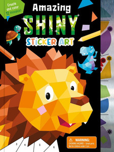 Amazing Shiny Sticker Art: Create and Color 12 Mosaics! Amazing Shiny Sticker Art: Create and Color 12 Mosaics!