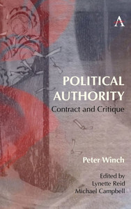 Political Authority: Contract and Critique Political Authority: Contract and Critique