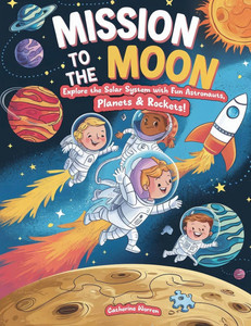 Mission To The Moon - Explore The Solar System With Fun Astronauts, Planets & Rockets!