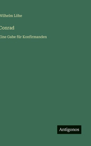 Conrad: Eine Gabe für Konfirmanden - (Hardback or Cased Book)