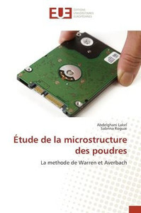 Étude de la microstructure des poudres - 9786206733867 Étude de la microstructure des poudres - 9786206733867