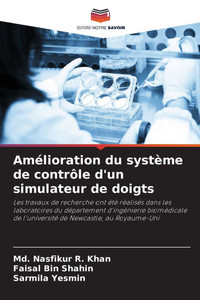 Amélioration du système de contrôle d'un simulateur de doigts Amélioration du système de contrôle d'un simulateur de doigts