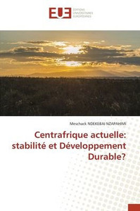 Centrafrique actuelle: stabilité et Développement Durable?
