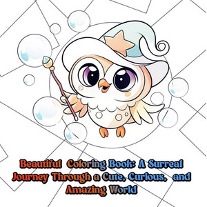 Beautiful coloring book: a surreal journey through a cute, curious, and amazing world - 9786259555379 Beautiful coloring book: a surreal journey through a cute, curious, and amazing world - 9786259555379