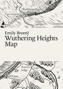 Emily Brontë, Wuthering Heights Map Emily Brontë, Wuthering Heights Map