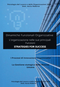 Dinamiche Funzionali Organizzative Dinamiche Funzionali Organizzative