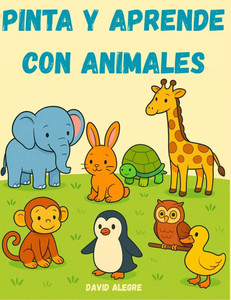 Pinta y aprende con animales Pinta y aprende con animales