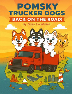 Pomsky Trucker Dogs: Back on the Road