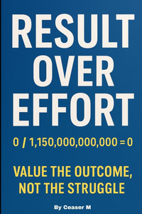 Results Over Effort: Your effort got you here. Your results will take you there.