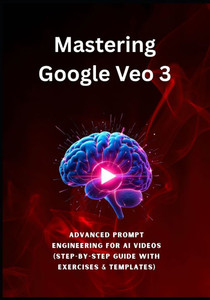 Mastering Google Veo 3: Advanced Prompt Engineering for AI Videos (Step-by-Step Guide with Exercises & Templates): This step-by-step guide reveals the