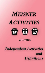 Meisner Activities: Drama Activities for Improvisation Meisner Activities: Drama Activities for Improvisation