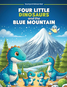 Four Little Dinosaurs And The Blue Mountain - (Paperback or Softback) Four Little Dinosaurs And The Blue Mountain - (Paperback or Softback)