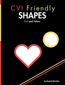 CVI Friendly Shapes; Red & Yellow