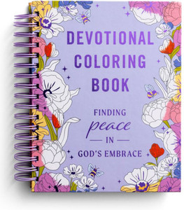 Finding Peace in God's Embrace: Devotional Coloring Book