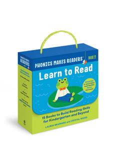 Phonics Makes Readers: Learn to Read Box 2: 15 Books to Build Reading Skills for Kindergarten and Beyond