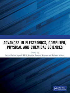 Advances in Electronics, Computer, Physical and Chemical Sciences Advances in Electronics, Computer, Physical and Chemical Sciences