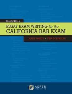 Essay Exam Writing for the California Bar Exam