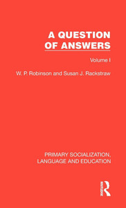 A Question of Answers: Volume I