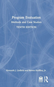 Program Evaluation: Methods and Case Studies - (Hardback or Cased Book)