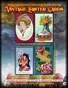 New Creations Coloring Book Series: Vintage Easter Cards New Creations Coloring Book Series: Vintage Easter Cards