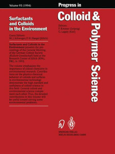 Surfactants and Colloids in the Environment