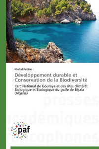 DÃ©veloppement Durable Et Conservation de la BiodiversitÃ©
