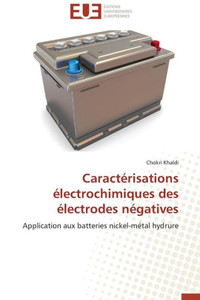 CaractÃ©risations Ã‰lectrochimiques Des Ã‰lectrodes NÃ©gatives