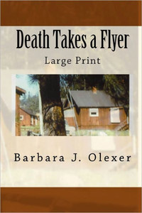 Death Takes a Flyer: Large Print