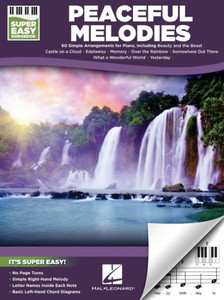 Peaceful Melodies - Super Easy Piano Songbook