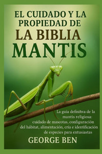 El Cuidado Y La Propiedad de la Biblia de la Mantis: La guÃ­a definitiva de la mantis religiosa: cuidado de mascotas, configuraciÃ³n del hÃ¡bitat, alimen