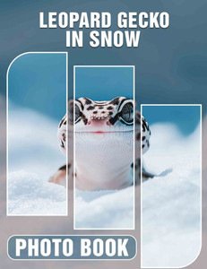 Leopard Gecko In Snow Photo Book: 40 Stunning Images Of Unique Reptiles In Winter Settings For Nature Lovers