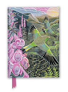 Annie Soudain: Foxgloves And Finches (Foiled Journal) (Flame Tree Notebooks)