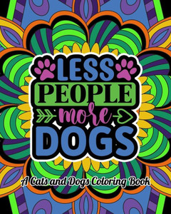 A Cats and Dogs Coloring Book