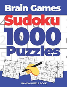 Brain Games Sudoku 1000 Puzzles: Logic Games For Adults - Mind Games Puzzle