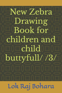 New Zebra Drawing Book for children and child buttyfull/ /3/