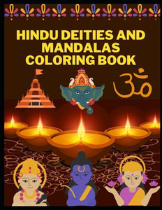Hindu Deities and Mandalas Coloring Book
