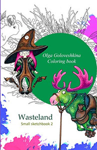 Wasteland: Coloring book (Small sketchbook) Wasteland: Coloring book (Small sketchbook)