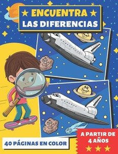 Encuentra Las Diferencias: libro de juegos para niños a partir de 4 años + 320 diferencias busca y encuentra 40 páginas en color idea de regalo n