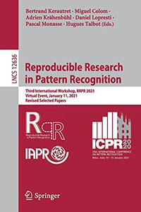 Reproducible Research In Pattern Recognition: Third International Workshop, Rrpr 2021, Virtual Event, January 11, 2021, Revised Selected Papers (Lecture Notes In Computer Science, 12636) Reproducible Research In Pattern Recognition: Third International Workshop, Rrpr 2021, Virtual Event, January 11, 2021, Revised Selected Papers (Lecture Notes In Computer Science, 12636)