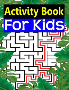 Activity book for kids: Coloring, Maze, Word Search book for kids