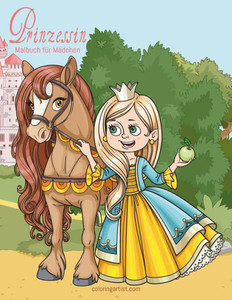 Prinzessin Malbuch fÃ¼r MÃ¤dchen