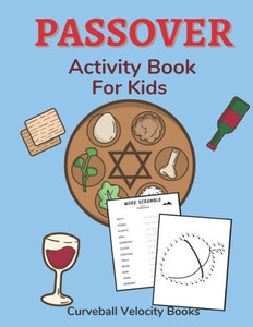 Passover Activity Book for Kids: Puzzles for Kids Aged 6-12