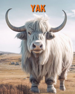 Yak: Buch mit erstaunlichen Fotos und lustigen Fakten fÃ¼r Kinder