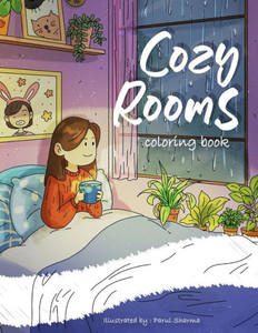 Cozy Rooms: Coloring book