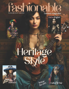 Fashionable Magazine: Heritage Style - Issue Seven.: Fashion Magazine - Fashion models Created by the innovative use of AI generative