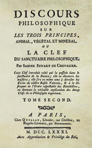 Discours Philosophique (T.2): Sur Les Trois Principes, Animal, VÃ©gÃ©tal, & MinÃ©ral.