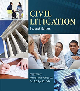 Civil Litigation - Paperback Civil Litigation - Paperback