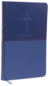 Nkjv, Value Thinline Bible, Leathersoft, Blue, Red Letter, Comfort Print: Holy Bible, New King James Version Nkjv, Value Thinline Bible, Leathersoft, Blue, Red Letter, Comfort Print: Holy Bible, New King James Version