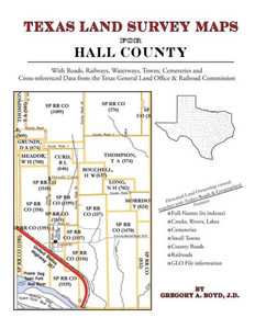 Texas Land Survey Maps for Hall County